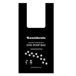 Certified Compostable Black Dog Waste Handle Bag (2000 bags/ctn)